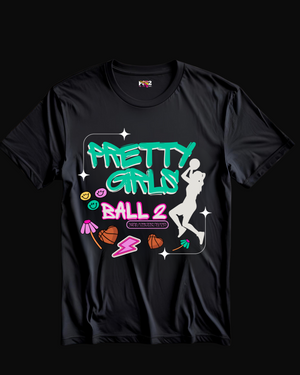 GRAFITTI PRETTY GIRLS BALL 2 T-SHIRT