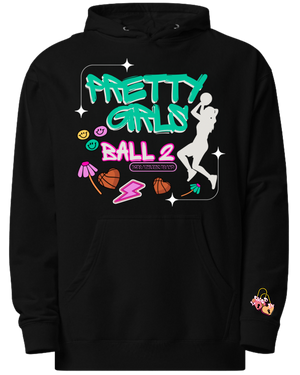 GRAFITTI PRETTY GIRLS BALL 2 HOODIE